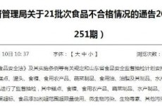 山东食品抽检44批次不合格 青岛利群家佳源等在列